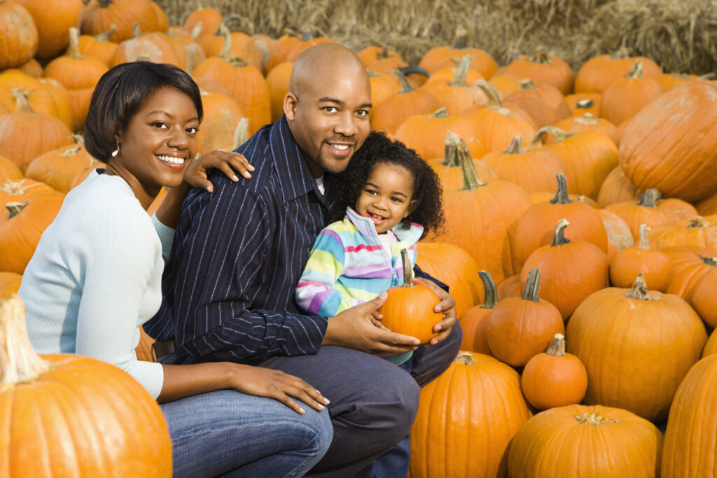 visiting pumpkin patch