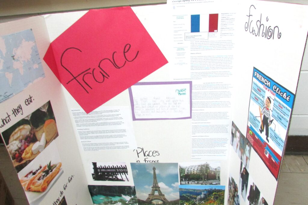 post of French food, fashion, & culture