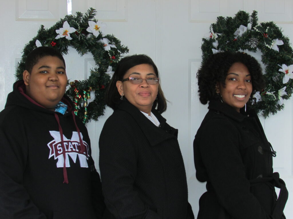 Christmas family photo