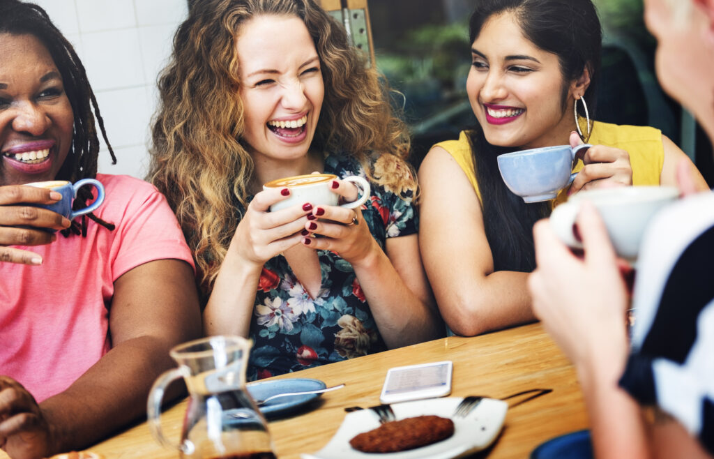 family reunion planning team together women happy