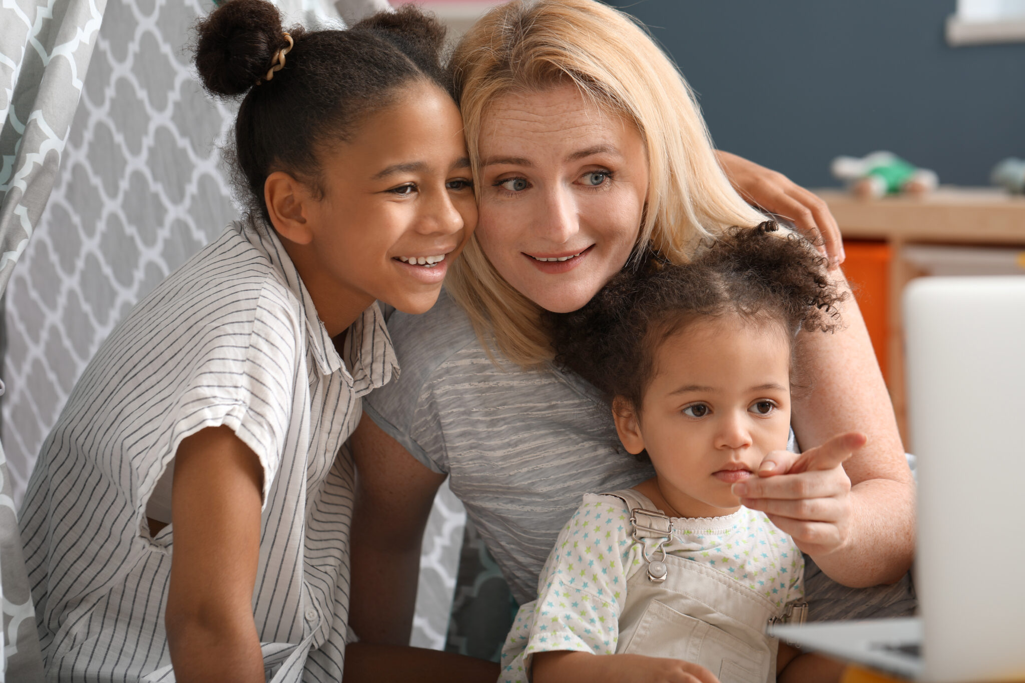 interracial family homeschooling