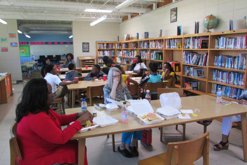 book writing luncheon