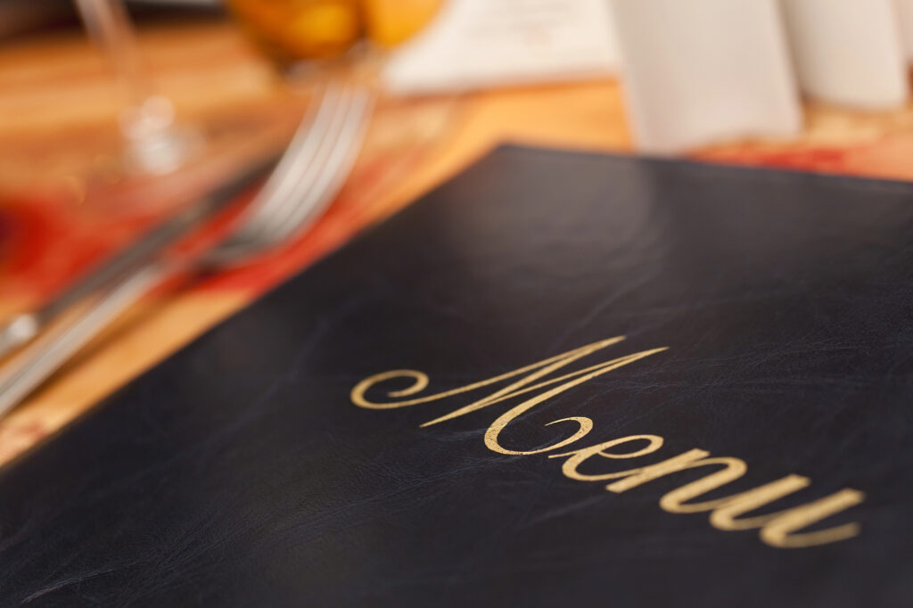 teachable menu for family reunion 