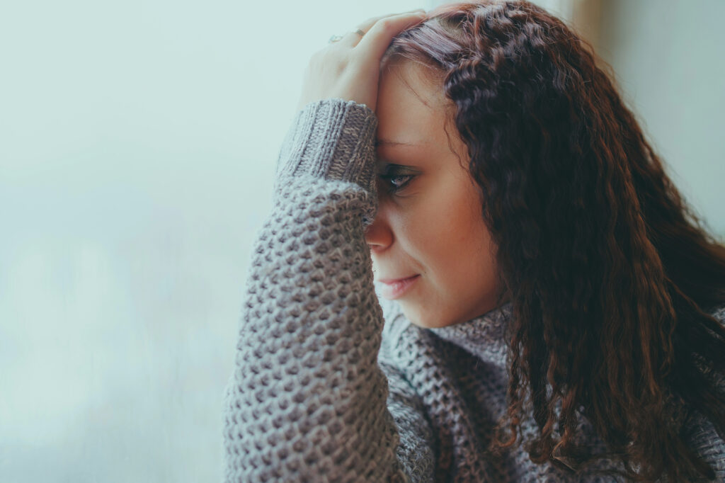 frustrated struggling adult reader