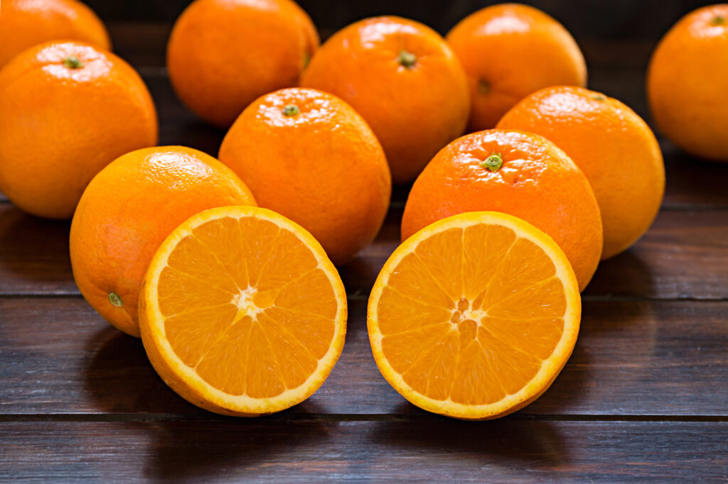 Christmas oranges