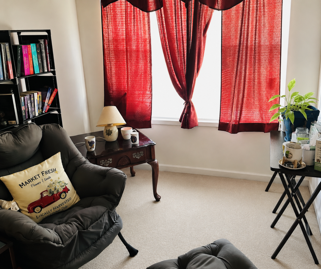 Home reading nook