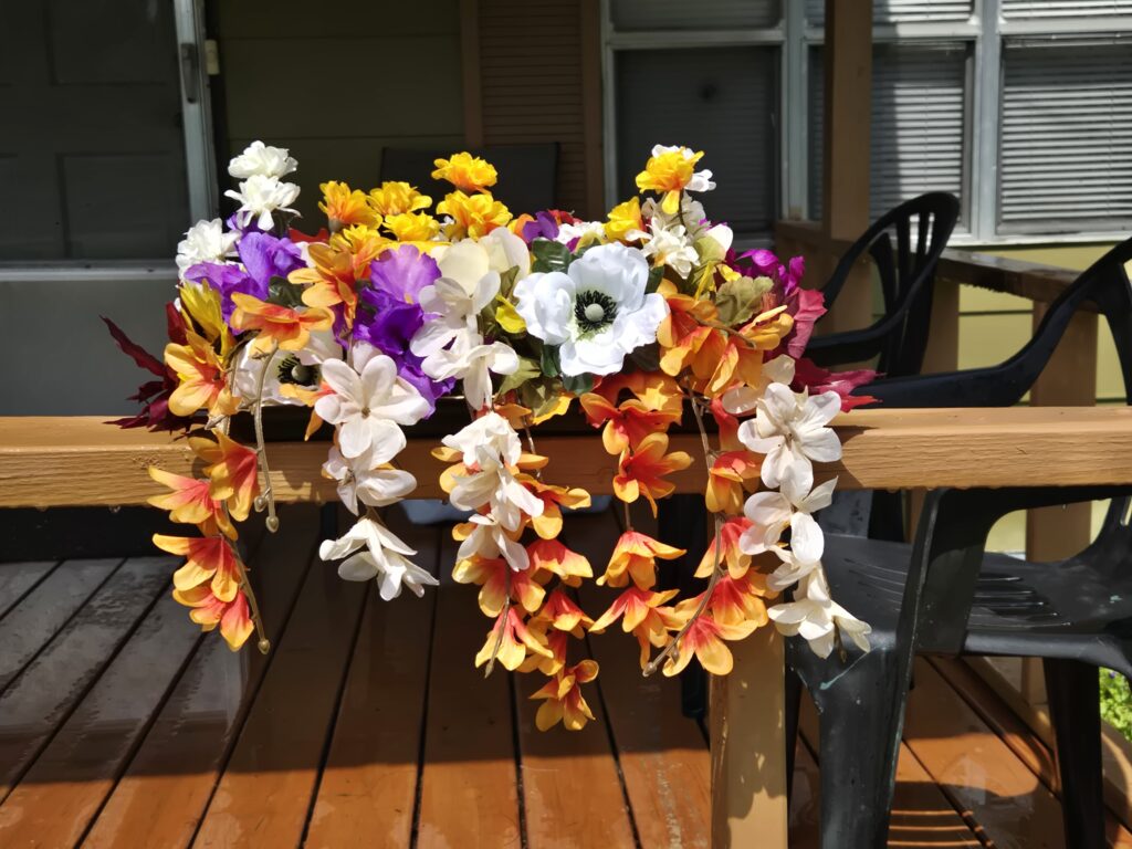 cascading fall centerpiece
